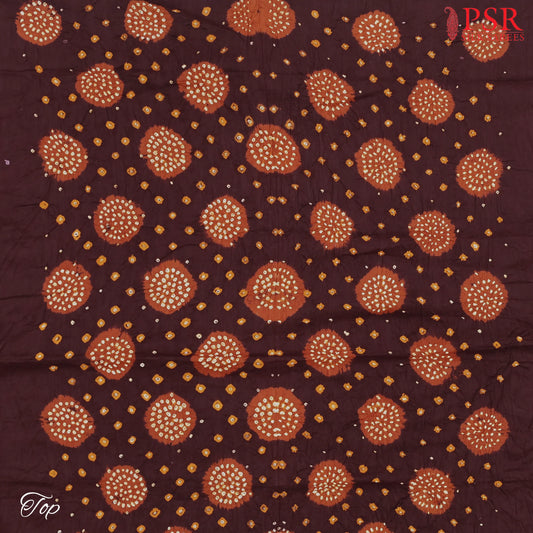 Deep Forest Green Ghicha Kadhi Tussar Silk Saree