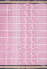Pastel Pink Byloom Cotton Saree