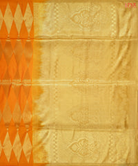Marigold Soft Art Silk Saree
