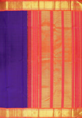 Violet Kanchipuram Silk Saree