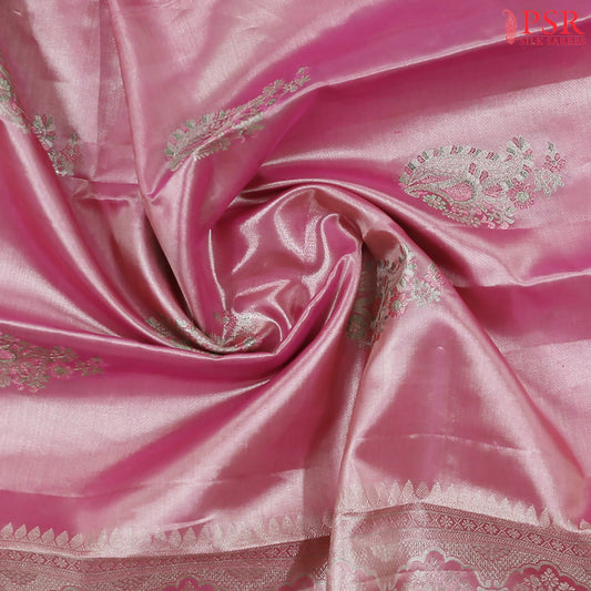 Light Pink Kanchipuram Silk Saree