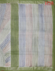 Multicolor Semi Dupion Saree