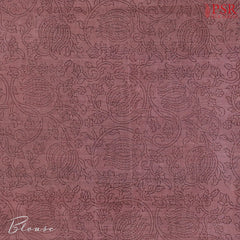 Dark Olive Chiniya Silk Saree
