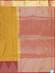 Mustard Khaki Soft Art Silk Saree