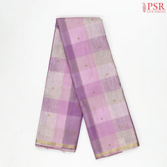 Pastel Lavender Palettet Kanchipuram Silk Saree