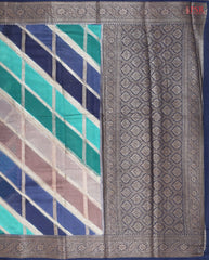 Multicolor Chanderi Silk Cotton Saree