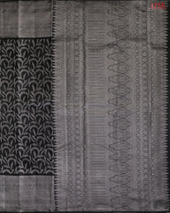 Black Fancy Kanchipuram Silk Saree