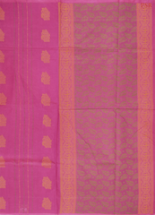 Dark Magenta Kovai Cotton Saree