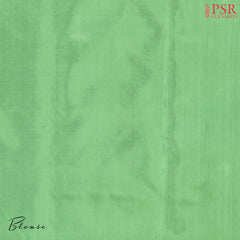 Bottle Green Vazhainaar Silk Saree