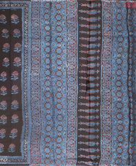Black Modal Silk Saree