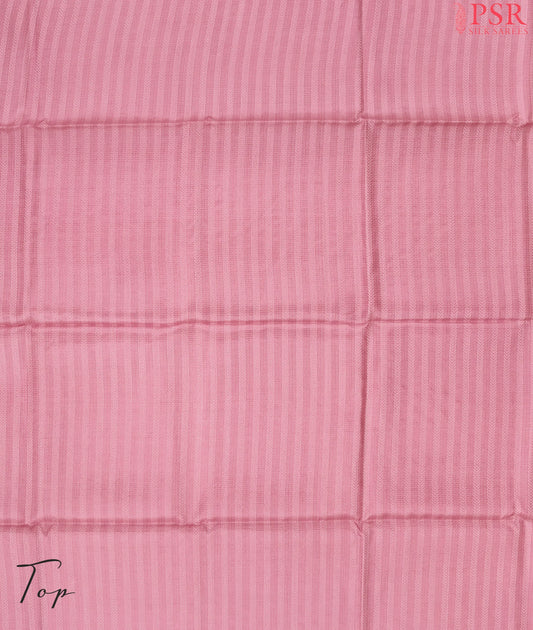 Flamingo Pink Semi Tassar Dress Material