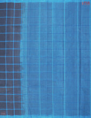 Spruce Blue Kanchi Cotton Saree