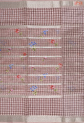 Puce Pink Kota Saree