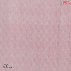 Pastel Pink Manipuri Super Net Saree