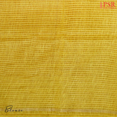 Flamingo Pink Semi Tussar Saree
