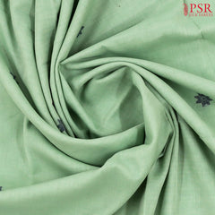 Pistachio Green Byloom Cotton Saree