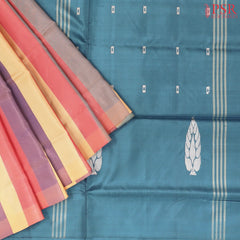 Multicolor Vazhainaar Silk Saree