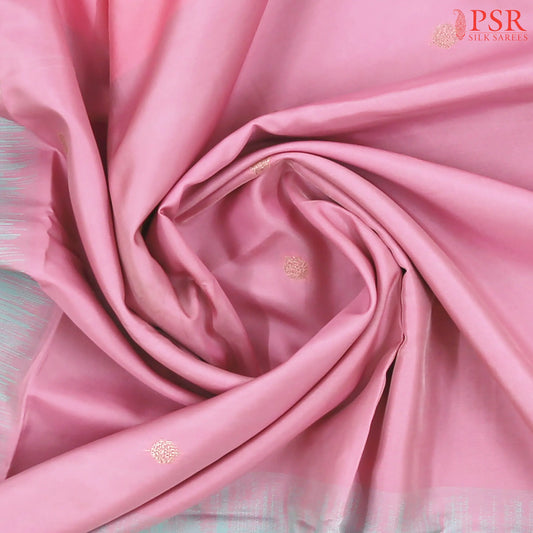 Light Pink Soft Art Silk Saree