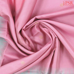 Light Pink Soft Art Silk Saree
