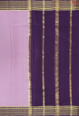 Heather Purple Mysore Silk Saree