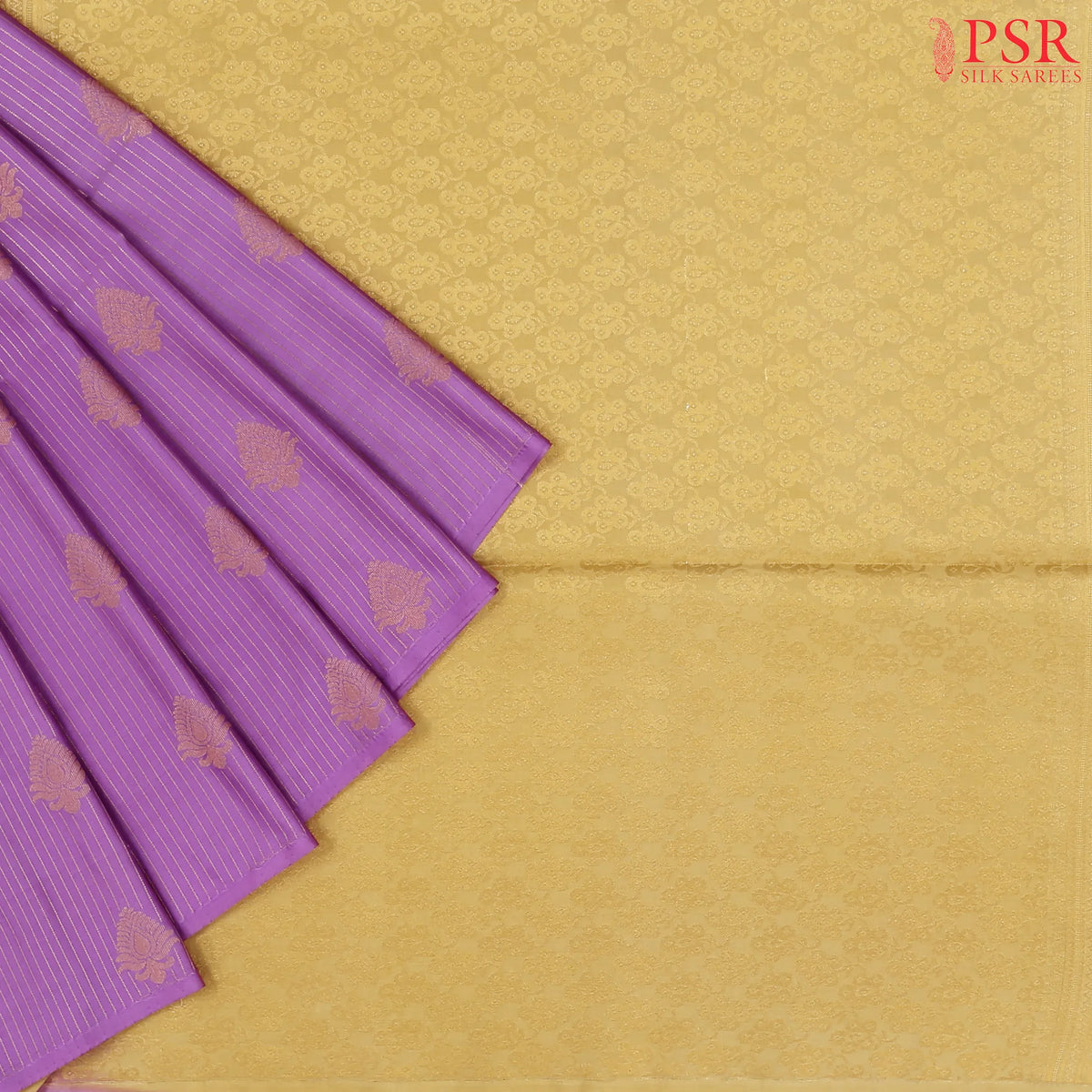 Orchid Purple Soft Art Silk Saree