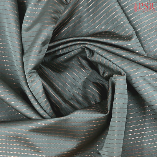 Turquoise Grey Soft Art Silk Saree