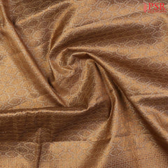 Chikoo Banaras Tussar Silk Saree