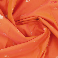 Monarch Orange Silk Cotton Saree