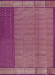Dark Purple Fancy Kanchipuram Silk Saree