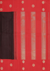Black Kanchipuram Silk Saree