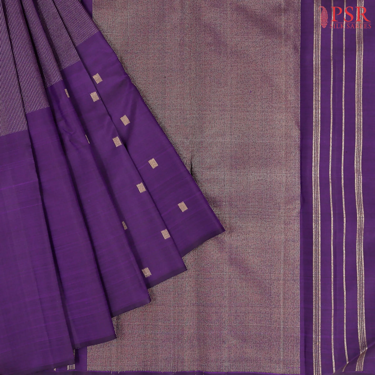 Rebecca Purple Kanchipuram Silk Saree