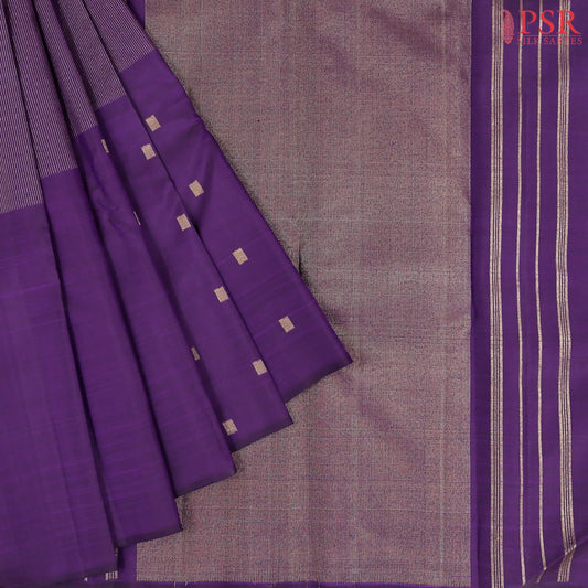 Rebecca Purple Kanchipuram Silk Saree
