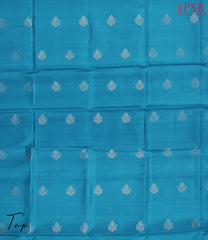 Peacock Blue Silk Dress Material