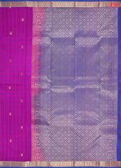 Deep Magenta Fancy Kanchipuram Silk Saree