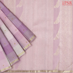 Pastel Lavender Palettet Kanchipuram Silk Saree