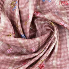 Puce Pink Kota Saree