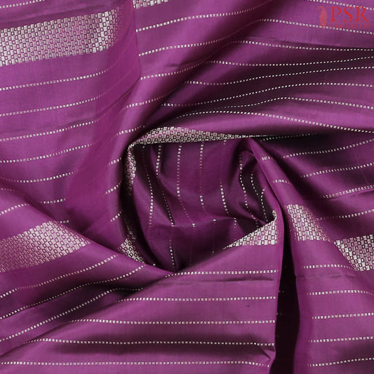 Boysenberry Purple Soft Silk Saree