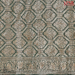 Antique Red Crushed Bandhini Saree