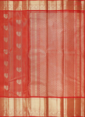 Red Kanchipuram Silk Saree