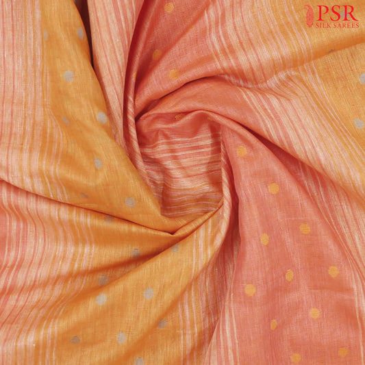 Tangerine & Orange Linen Running Material