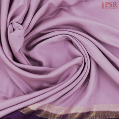 Heather Purple Mysore Silk Saree