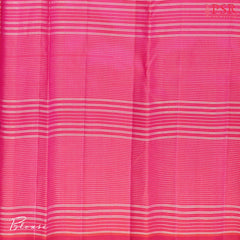 Pink & Peach Kanchipuram Silk Saree