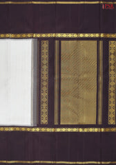 Beige Kanchipuram Silk Saree