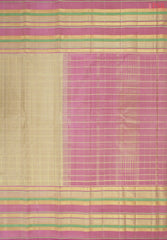 Tan Kanchipuram Silk Saree