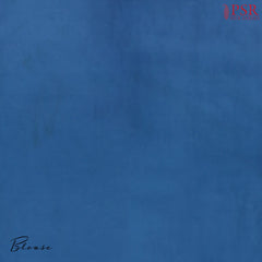 Yale Blue Banarasi Habutai Satin Saree
