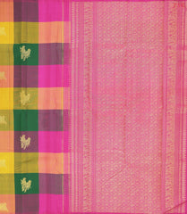 Multicolor Kanchipuram Silk Saree