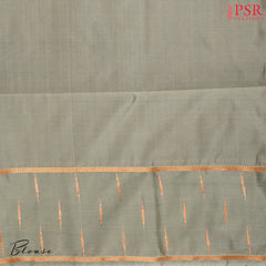 Turquoise Grey Soft Art Silk Saree