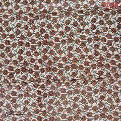 Beige & Flamingo Pink Kadhi Tussar Silk Saree