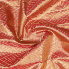 Red Tissue Bridal Kanchipuram Silk Saree