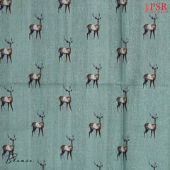 Chamois Tan Kadhi Tussar Silk Saree